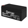 Mighty Max Battery 12V 3.4Ah Battery Replaces CSB GH1230 + 12V Charger ML3-12CHRGR5595